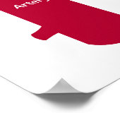 Bloedvaten: slagaders, aders en haarvaten poster (Hoek)