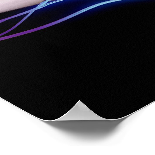 Bloedvaten van het oog poster (Hoek)