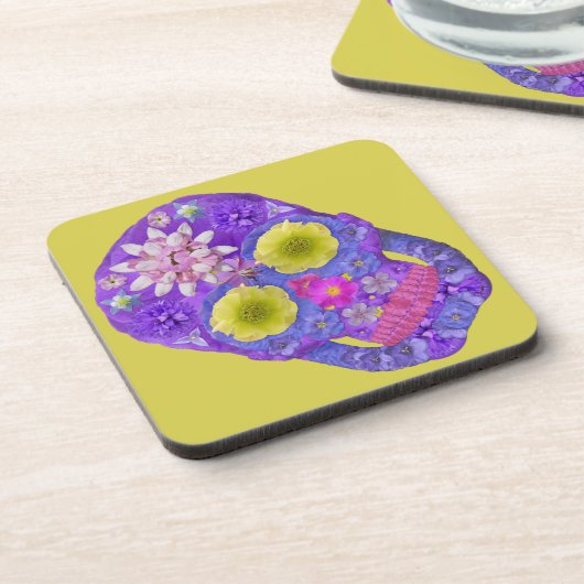 Bloedvatschedel 5 bier onderzetter (Linkerzijde)