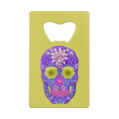 Bloedvatschedel 5 creditkaart flessenopener (Voorkant)