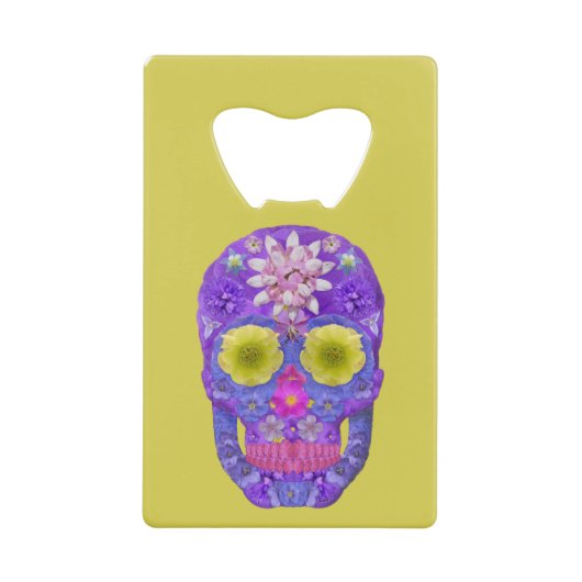 Bloedvatschedel 5 creditkaart flessenopener (Voorkant)