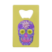 Bloedvatschedel 5 creditkaart flessenopener (Achterkant)