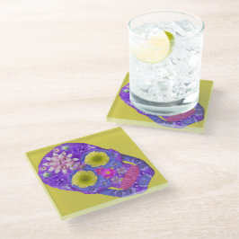 Bloedvatschedel 5 glazen onderzetter