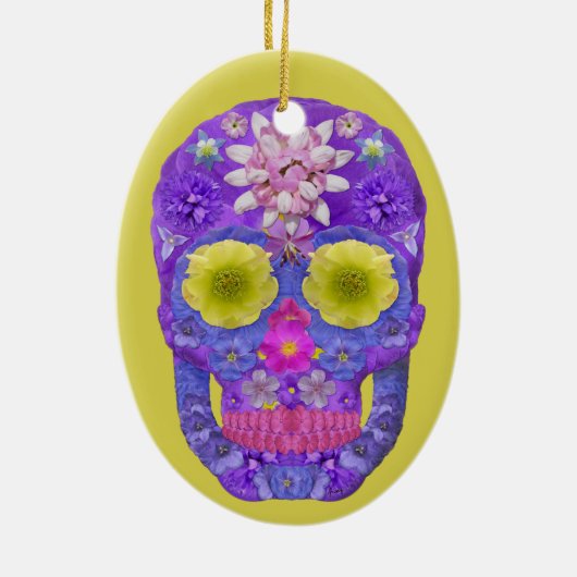 Bloedvatschedel 5 keramisch ornament (Achterkant)