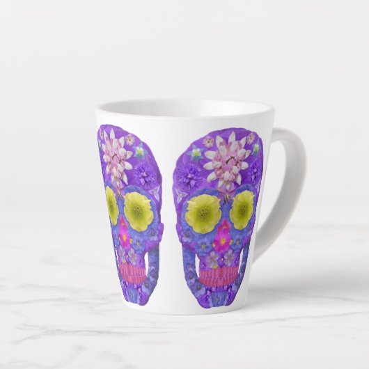 Bloedvatschedel 5 latte mok (Rechterhoek)