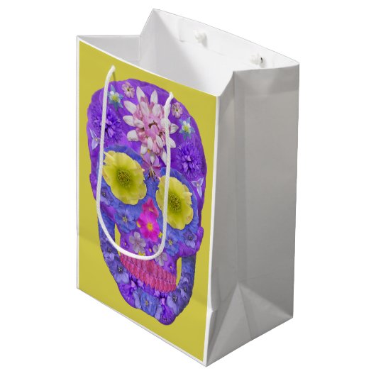 Bloedvatschedel 5 medium cadeauzakje (Voorkant Gekanteld)