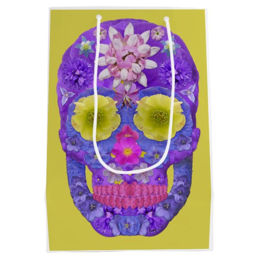 Bloedvatschedel 5 medium cadeauzakje (Achterkant)