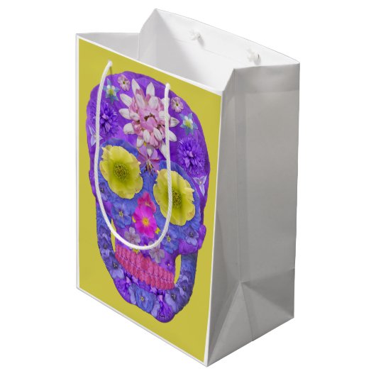 Bloedvatschedel 5 medium cadeauzakje (Achterkant Gekanteld)