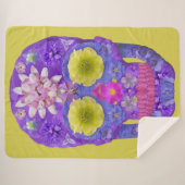 Bloedvatschedel 5 sherpa deken (Voorkant (horizontaal))