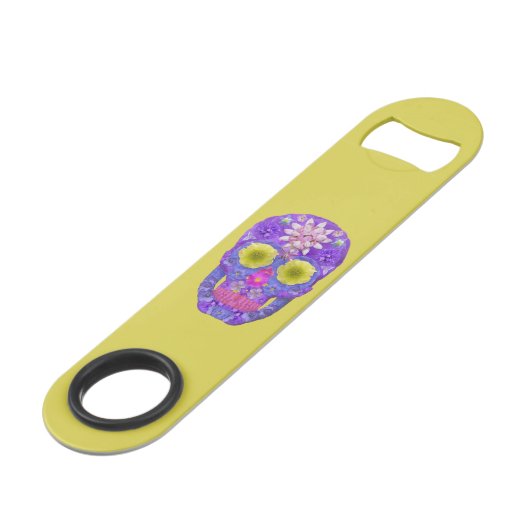 Bloedvatschedel 5 speed flessenopener (Achterkant Gekanteld)