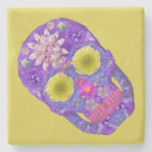 Bloedvatschedel 5 stenen onderzetter (Voorkant)