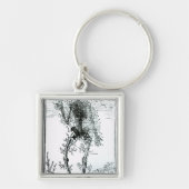 Bloedvatsysteem van het lichaam sleutelhanger (Voorkant)