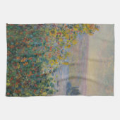 Bloedvatten bij Vetheuil door Claude Monet Theedoek (Horizontaal)