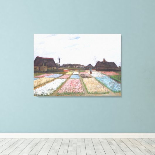 Bloedvatten in Nederland door Vincent van Gogh Canvas Afdruk (Insitu (Houten vloer))