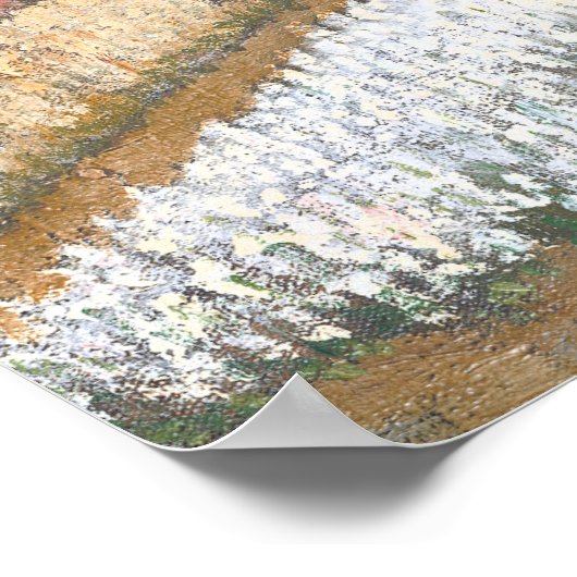 Bloedvatten in Nederland door Vincent van Gogh Poster (Hoek)