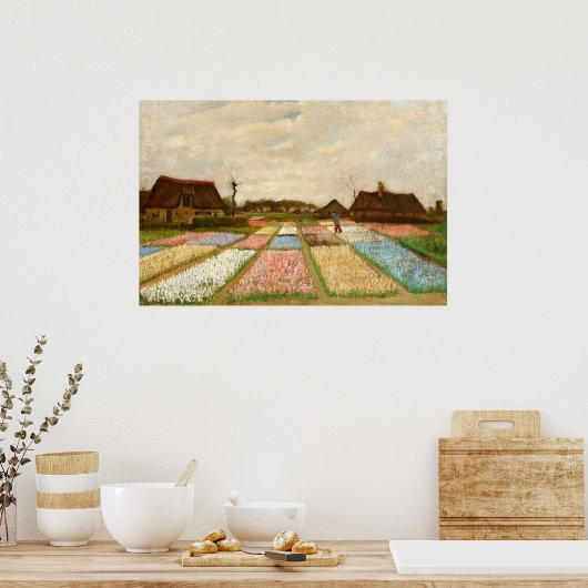 Bloedvatten in Nederland door Vincent Van Gogh Poster (Keuken)