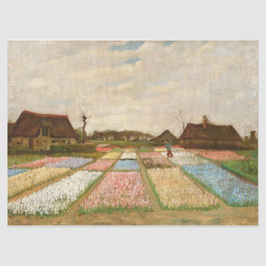 Bloedvatten in Nederland door Vincent Van Gogh Tissuepapier (Voorkant)