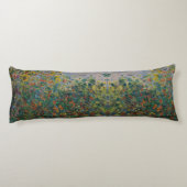 Bloedvatten in Vétheuil - Claude Monet Lichaamskussen (Achterkant)