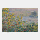 Bloedvatten in Vétheuil - Claude Monet Theedoek (Horizontaal)