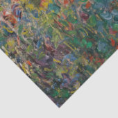 Bloedvatten in Vétheuil - Claude Monet Tissuepapier (Detail)