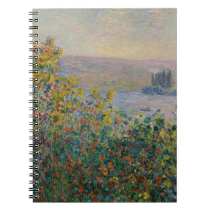 Bloedvatten in Vetheuil door Claude Monet Notitieboek