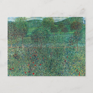 Bloedveld in Litzlberg Klimt,  landschap Briefkaart