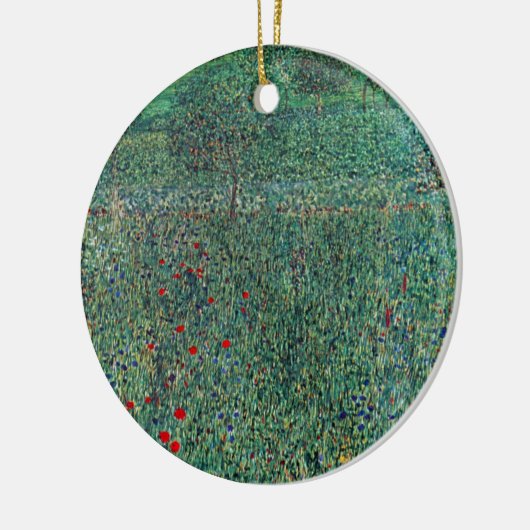 Bloedveld in Litzlberg Klimt,  landschap Keramisch Ornament (Links)