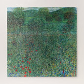 Bloedveld in Litzlberg Klimt,  landschap Legpuzzel (Horizontaal)