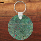 Bloedveld in Litzlberg Klimt,  landschap Sleutelhanger (Achterkant)