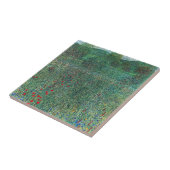 Bloedveld in Litzlberg Klimt,  landschap Tegeltje (Zijkant)