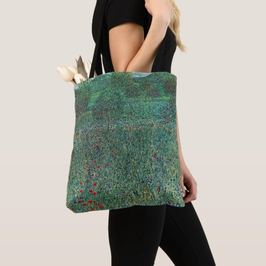 Bloedveld in Litzlberg Klimt,  landschap Tote Bag (Dichtbij)