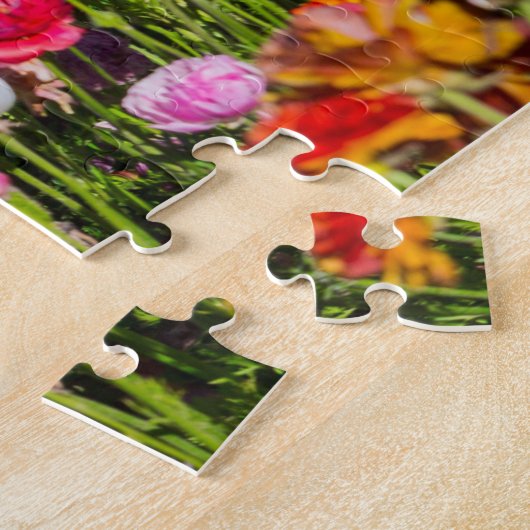 Bloedveld Jigzaag Puzzle Legpuzzel (Zijkant)