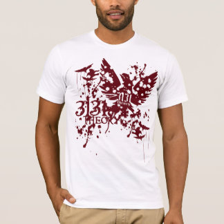 Bloedverrijkt grafisch T-shirt