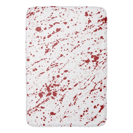 Bloedverzaking, troebele horror-koorts, halloween  badmat (Voorkant Verticaal)