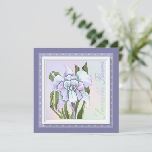 Bloedvlakke Kaart van Smeraldo (Staand voorkant)