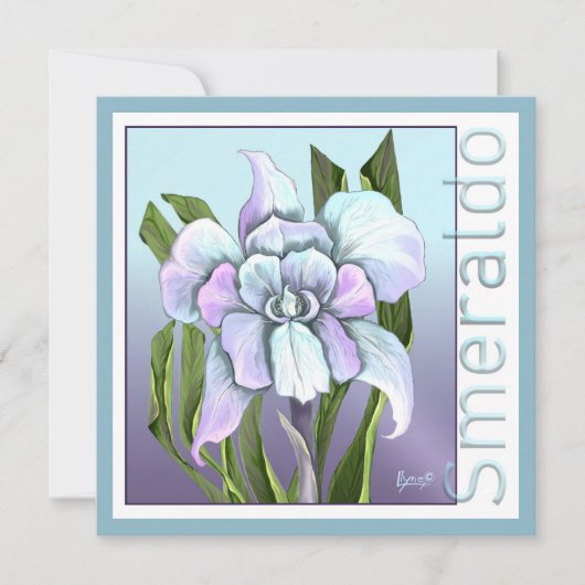 Bloedvlakke Kaart van Smeraldo (Voorkant)