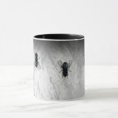 Bloedvlakken op de muur mok (Midden)