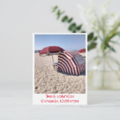 Bloedvlek op Coronado Island, Californië Briefkaart (Staand voorkant)