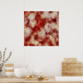 bloedvlek poster (Keuken)