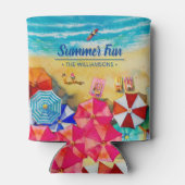 Bloedvlekken op de zand blikjeskoeler (Achterkant)