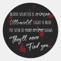 Bloedvlekken zijn Crimson Red | Dark Murder Myster