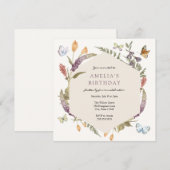 Bloedvlinder Kaart (Voorkant / Achterkant)