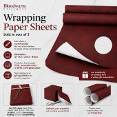 Bloedwarme Stilstaan Inpakpapier Vel