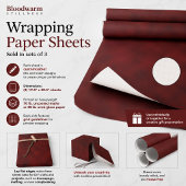 Bloedwarme Stilstaan Inpakpapier Vel