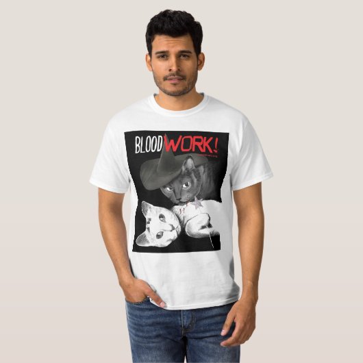 BloedWerk! Necromancer Nancy T-shirt (Voorkant volledig)