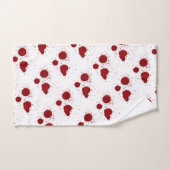 Bloedzakjes en bloedplaatjes bad handdoek (Handdoek)