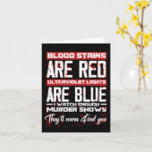 Bloedzeugen zijn rode ultravioletlichten blauw H Kaart (Gele Bloem)