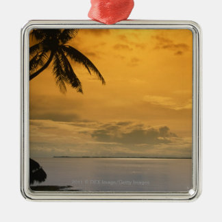 Bloedzonsondergang Metalen Ornament