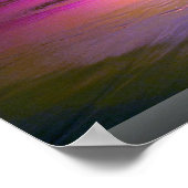 Bloedzonsondergang Poster (Hoek)