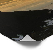 Bloedzonsondergang Poster (Hoek)